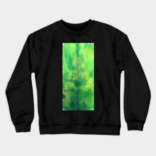 Tall Leaf Spine Painting Crewneck Sweatshirt